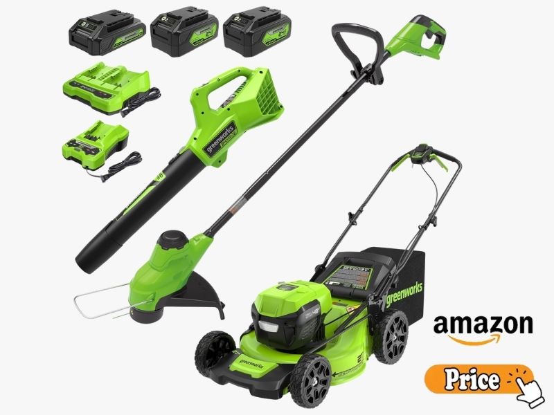 Greenworks 48V (2x24V) High - Performance Cordless Yard Tool Combo