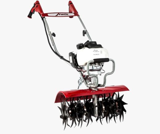 Mantis 7566-12-02 Deluxe XP 4-Cycle Tiller with Kickstand, 16-Inch
