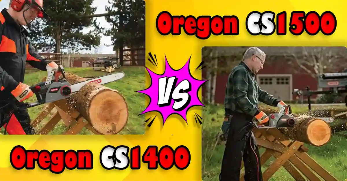 Oregon CS1400 vs CS1500