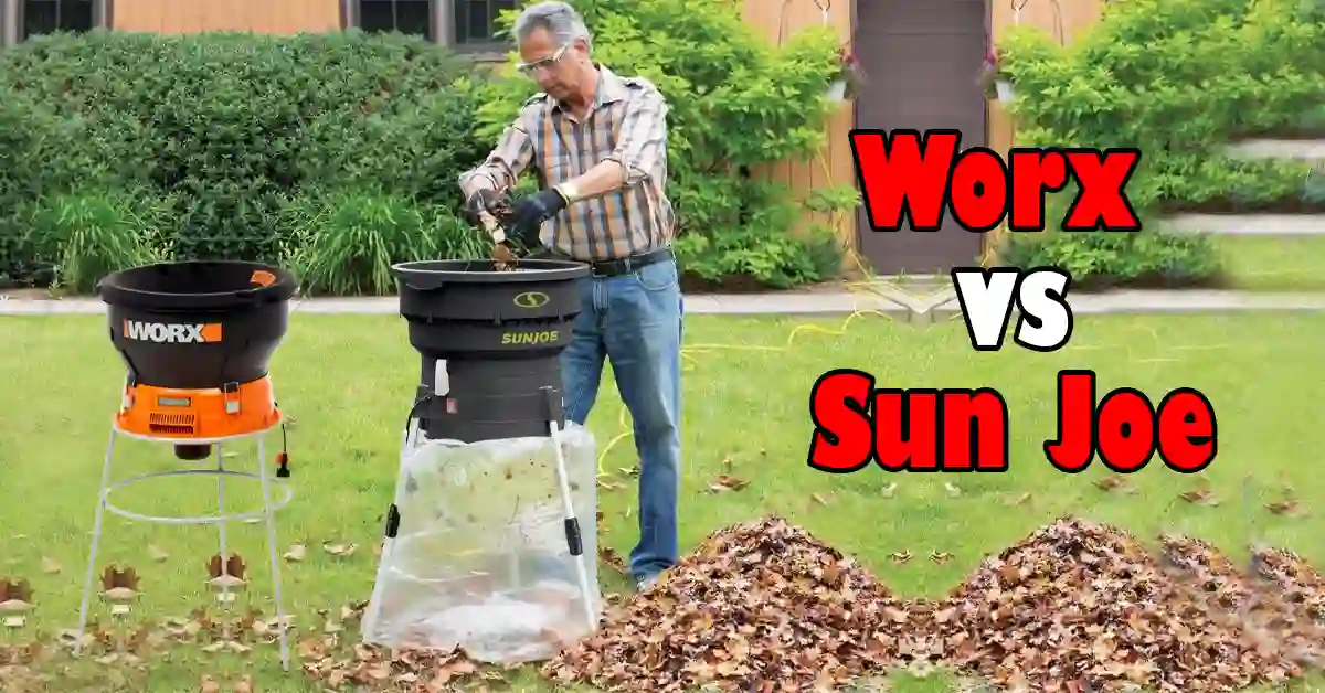 Worx vs Sun Joe Leaf Shredder