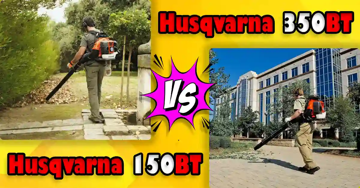 Husqvarna 150BT vs 350BT