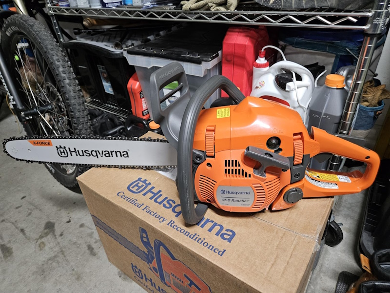 Husqvarna 450 Rancher 20 Inch Gas Chainsaw