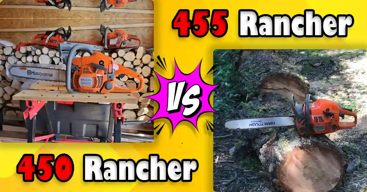 Husqvarna 450 Rancher vs 455 Rancher