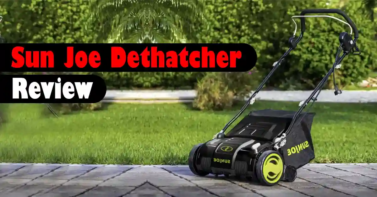 Sun Joe Dethatcher Review