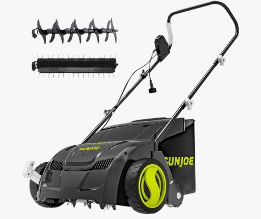 Sun Joe Electric Lawn Dethatcher & Scarifier