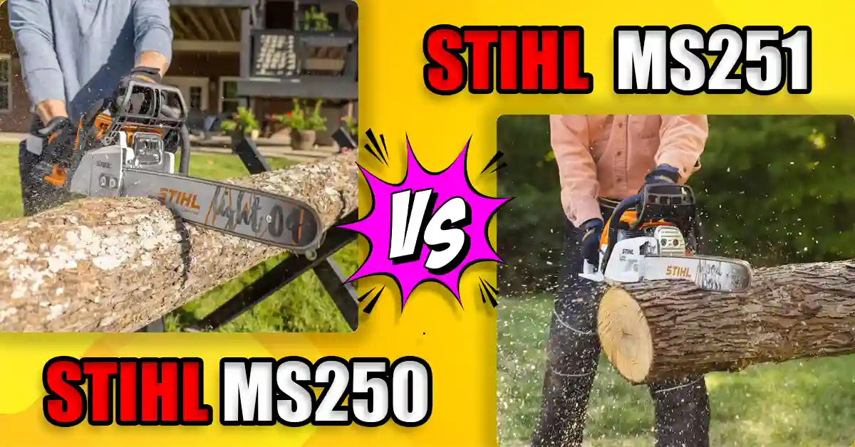 STIHL MS250 vs MS251