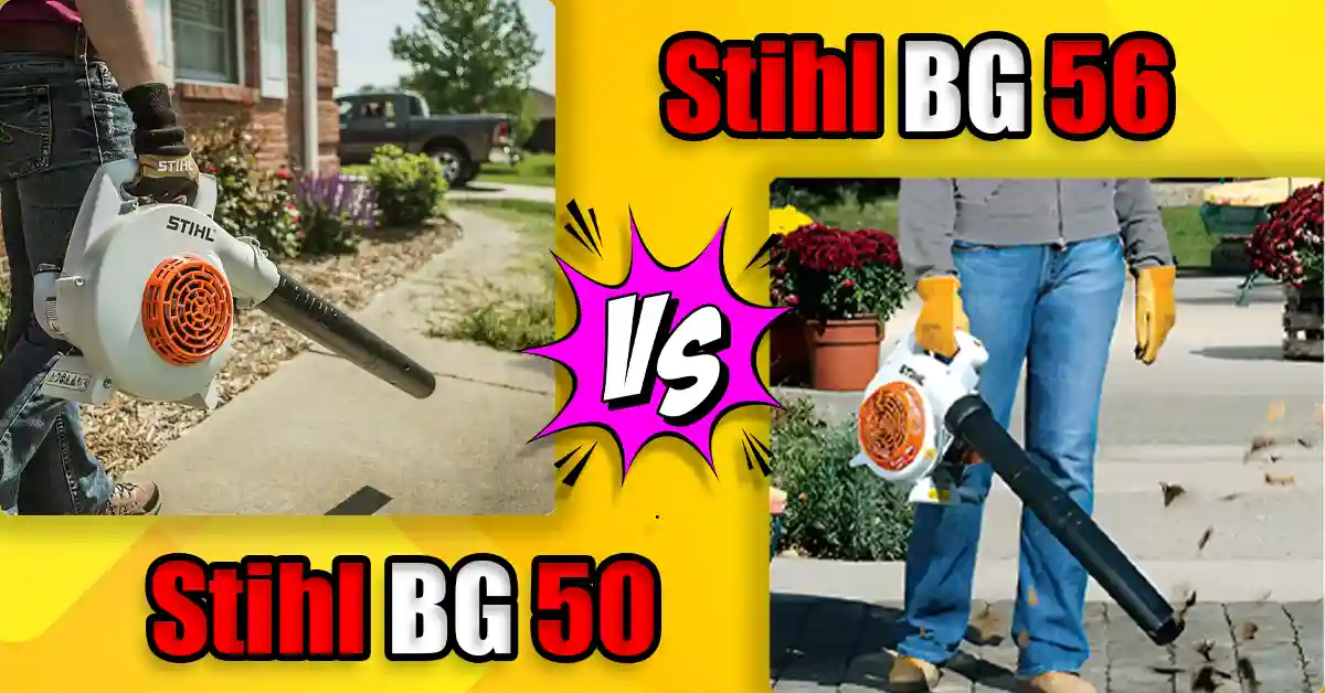 Stihl BG 50 vs BG 56