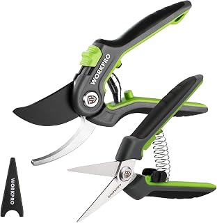 WORKPRO Garden Pruning Shears 2 Pack