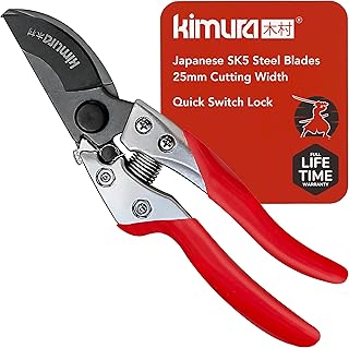 Kimura 8 Pro Bypass Pruning Shears
