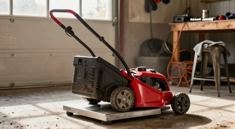 How much does a lawn mower weight