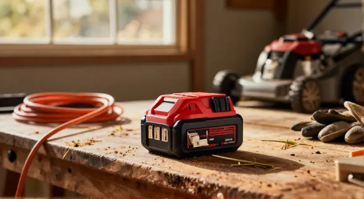 Milwaukee lawn mower battery