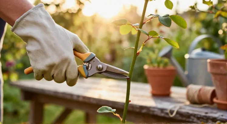 how to use pruning shears