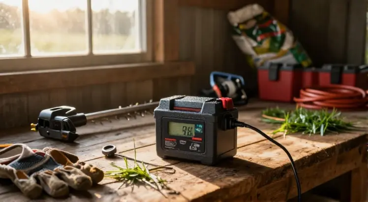 lawn mower battery life