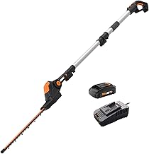 WORX WG252 20V 2-in-1 Attachment Capable Hedge Trimmer